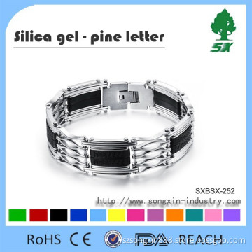 Customized Promotional Stainless Steel Bracelet,Adjustable Stainless Steel Wristband,Promotional WristBand